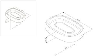Мыльница Am.pm Sensation A3031200